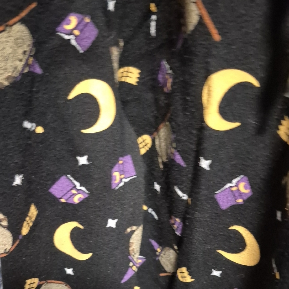 Pusheen Black Hoodie with Yellow and Purple Accents - Picture 7 of 9